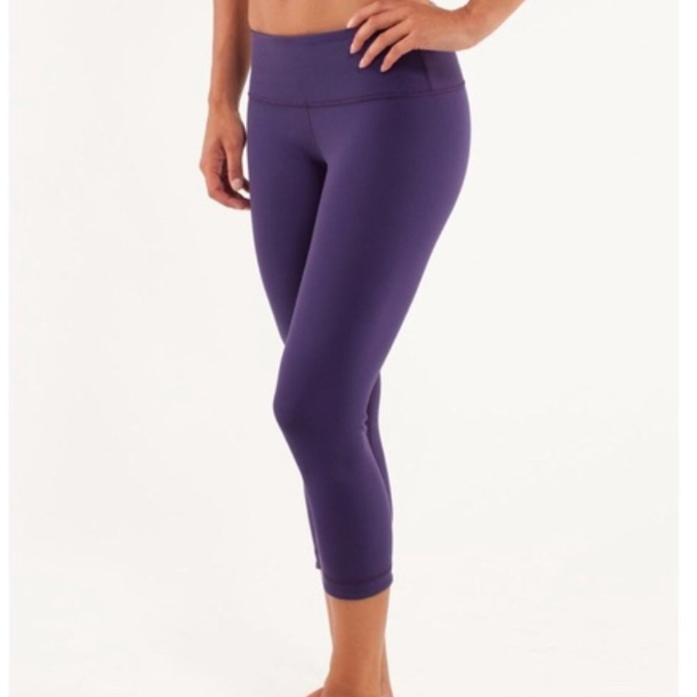 Lululemon Wunder Under Crop III (Reversible)